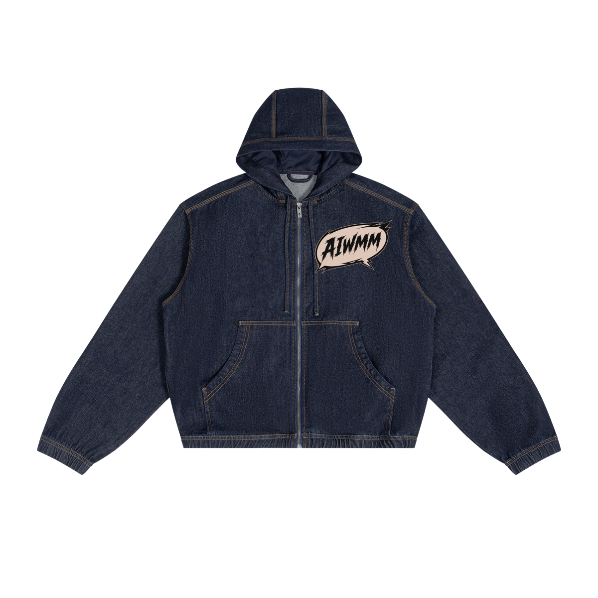 Slice of life "Tsundere" Denim Jacket